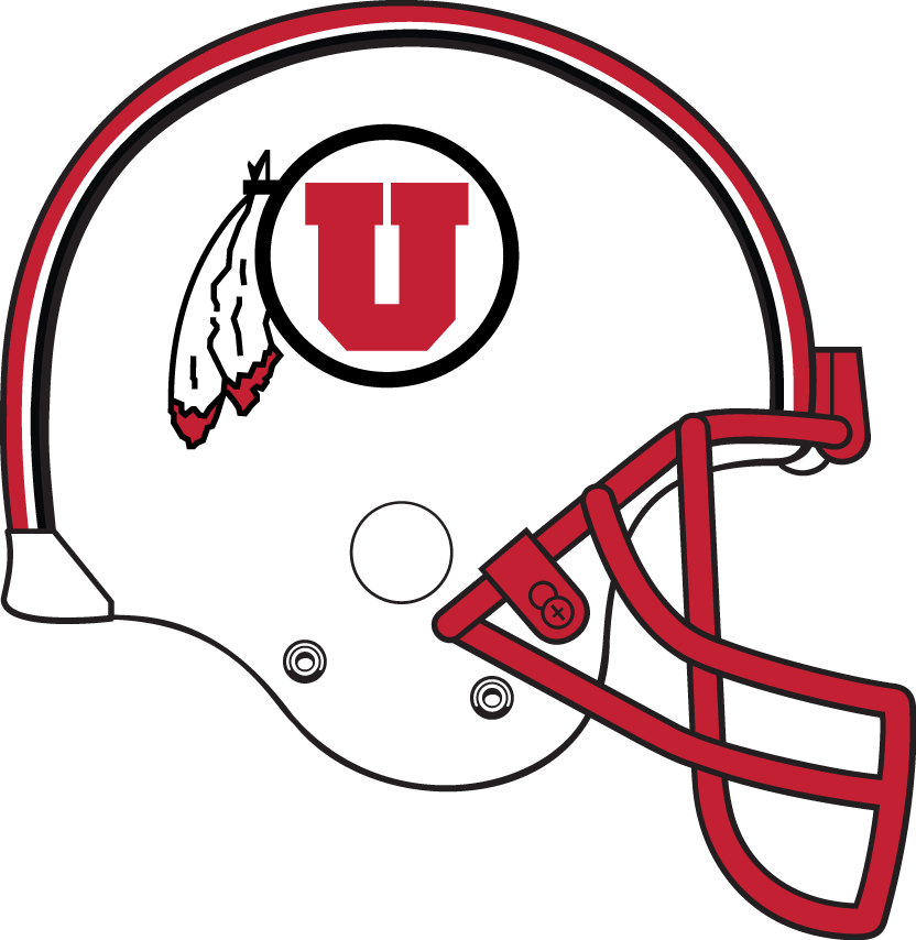 Utah Utes 2014-Pres Helmet Logo v3 t shirts iron on transfers